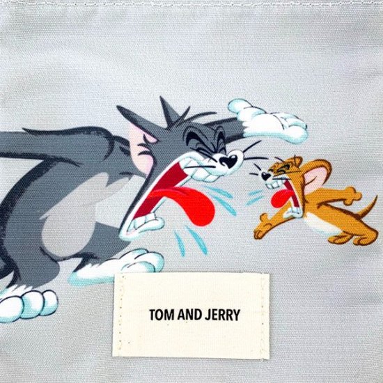 トムとジェリーのくすみカラーポーチ