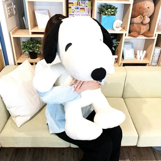 Snoopy's BIG plush toy