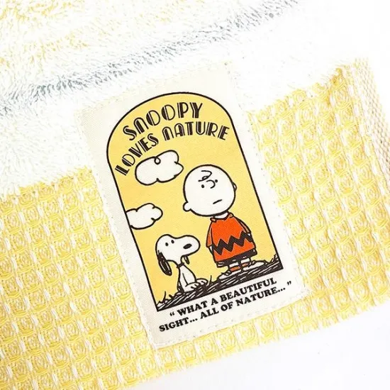Snoopy Organic Bath Towel