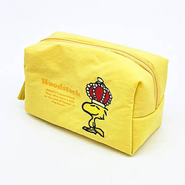 PEANUTS　アップリケポーチ