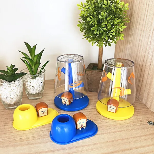 パンどろぼうコップ＆歯ブラシスタンド