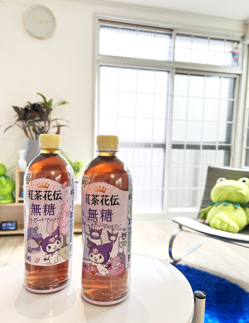 クロミちゃん紅茶花伝コラボ