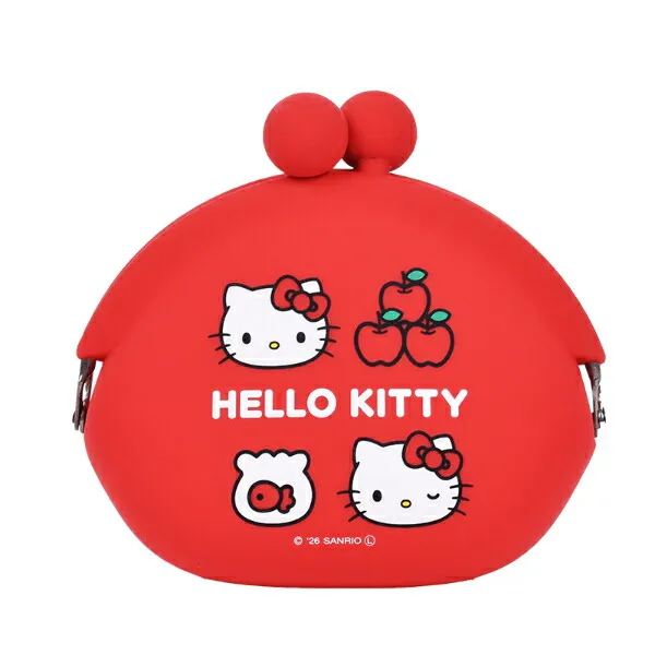 ハローキティのシリコンポーチ