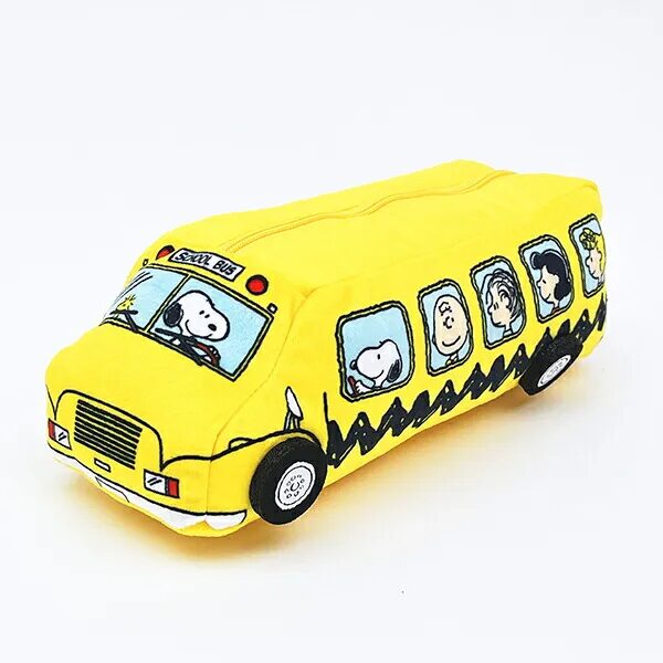 スヌーピーとスクールバス