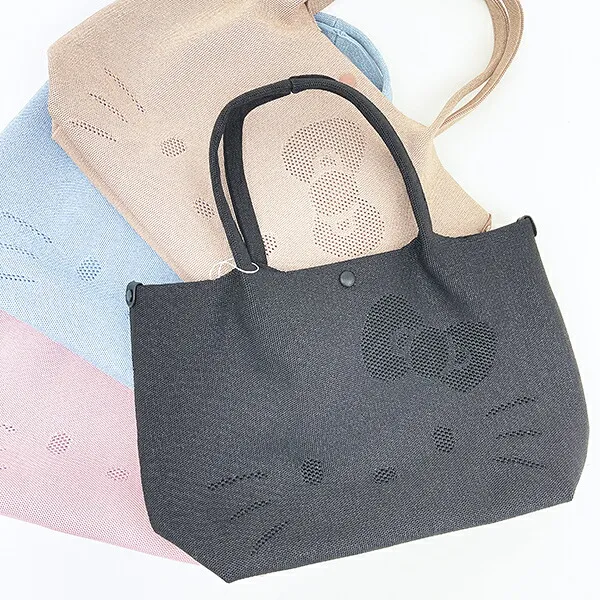 Hello Kitty Knit Tote Bag
4 Color Options